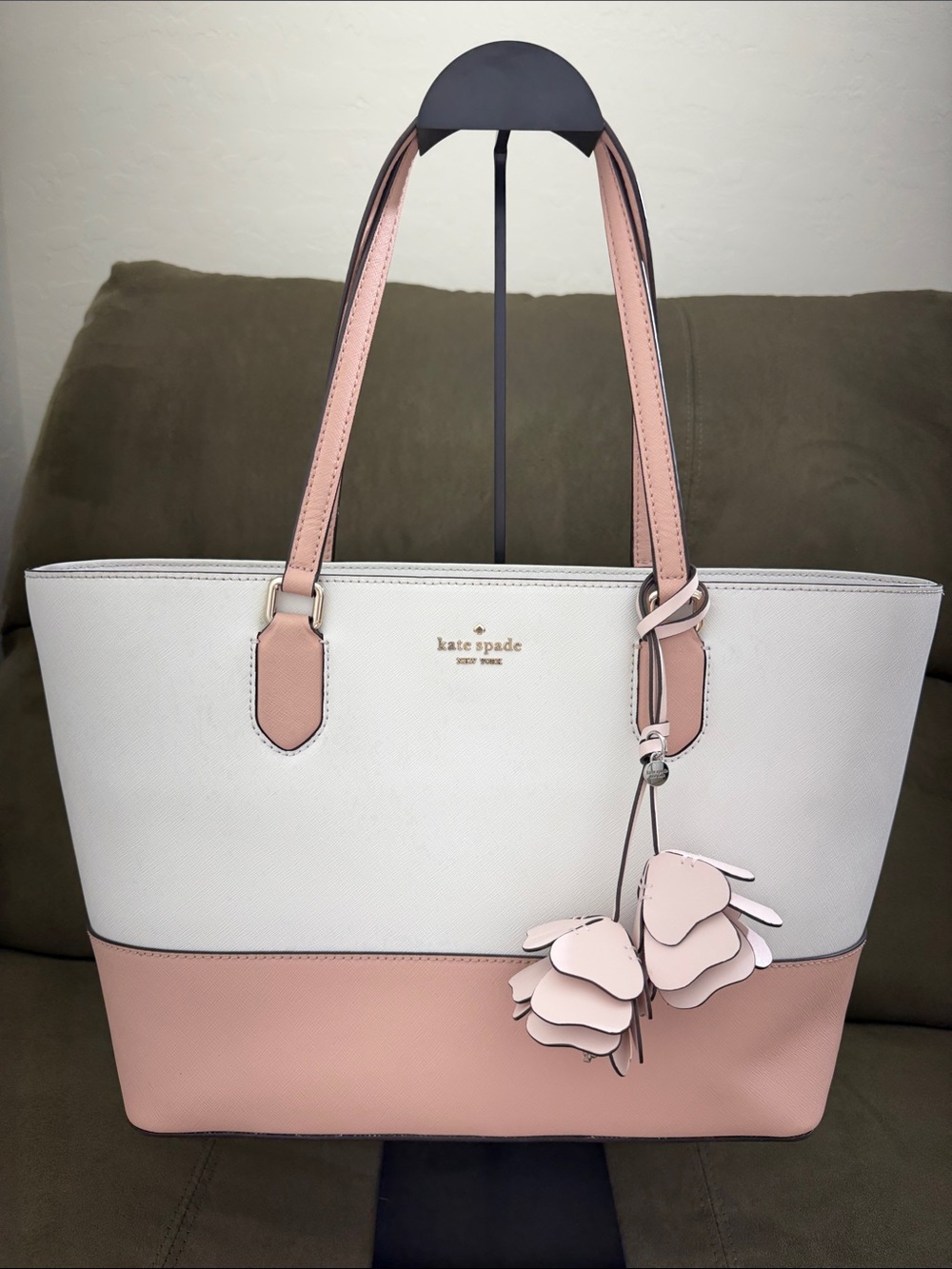 Kate Spade Laurel Way Dally Tote + Brand New Charm